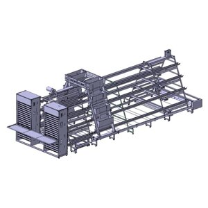 Клеточное оборудование для кур несушек LH-1080