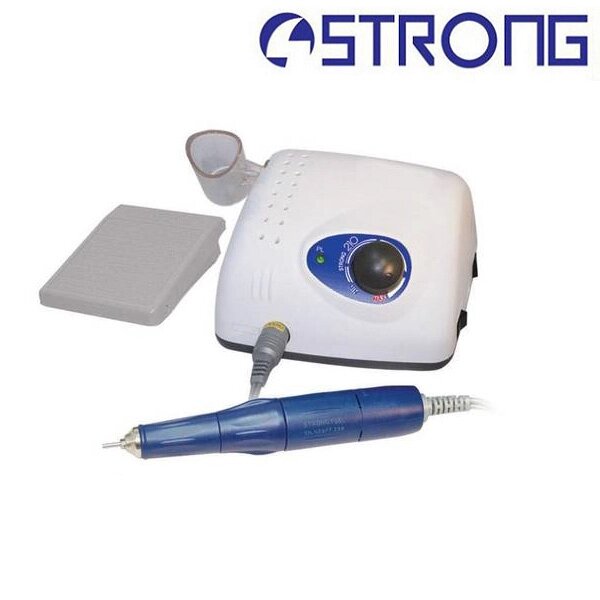 Маникюрно-педикюрный аппарат Strong 210/105L (35 000 об.) с педалью ##от компании## top ГРАС - ##фото## 1