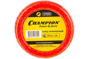 Корд трим. CHAMPION Twisted Square 2.0мм*15м (витой квадрат), CHAMPION