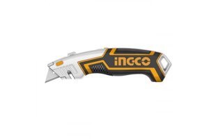 Нож универсальный INGCO HUK618