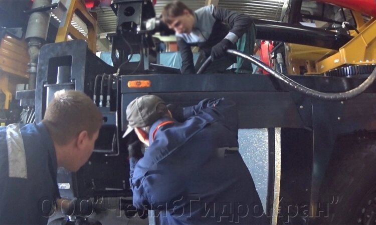 Замена и ремонт карданного вала крановой установки автокрана - отзывы