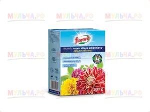 Florovit гранулированный супер пролонгированного действия для цветущих растений, коробка 300 г