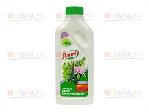 Florovit жидкий для голубики, брусники, черники, клюквы и других кислотолюбивых растений, бутылка 0,55 кг