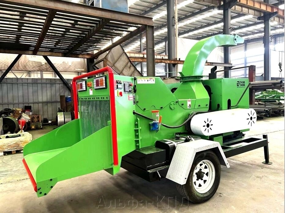 Дробилка древесины Chipper ZS1000 от компании Альфа-КПД - фото 1