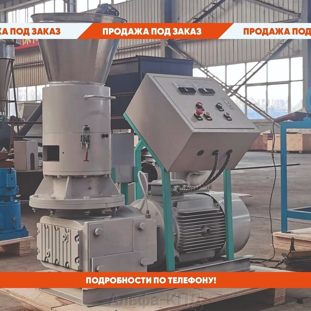 Пеллетный гранулятор PG - 300 от компании Альфа-КПД - фото 1