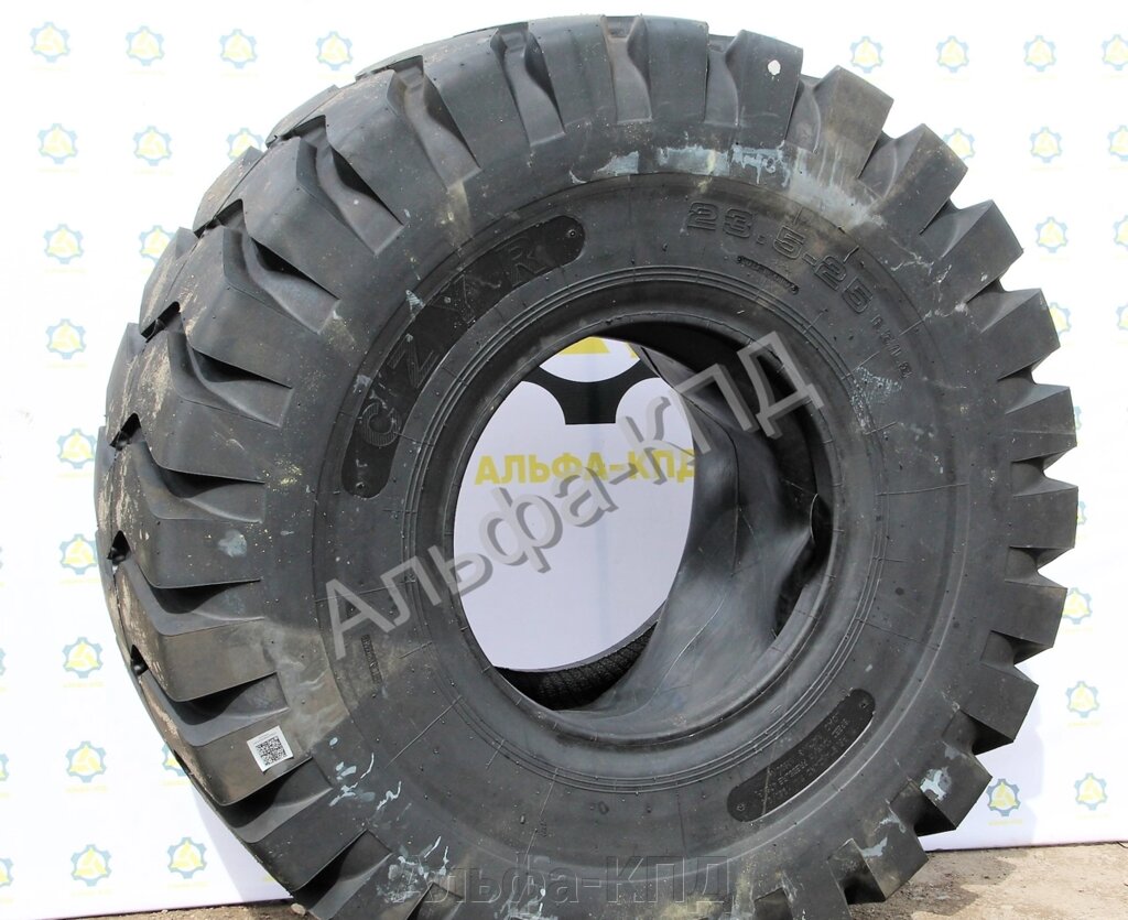 Шина 23,5-25 TT / E3/L3 / 28 PR для фронтальных погрузчиков от компании Альфа-КПД - фото 1