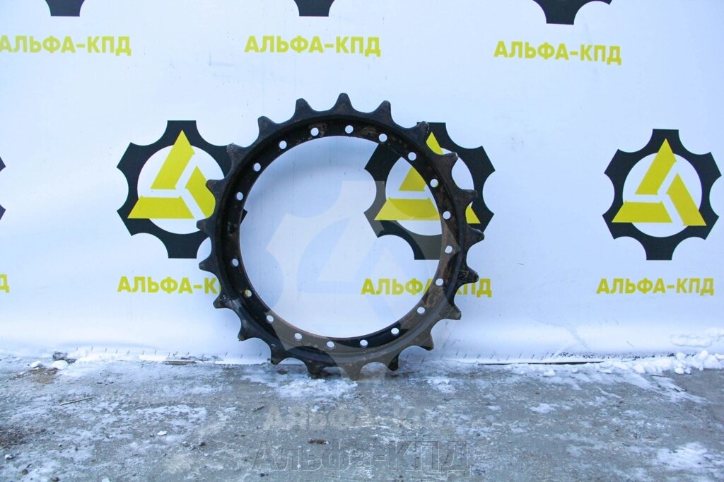 Звездочка ведущая экскаватора 21Y-41-00001/1181-00050 Komatsu PC200 от компании Альфа-КПД - фото 1