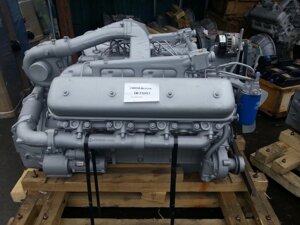 Двигатель ЯМЗ-238НД4 проектной сборки без кпп и сцепления блок старого образца 238НД4-1000186