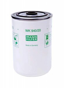 Фильтр тонкой очистки топлива (съемный) ФТОТ (5010477855) дв. ЯМЗ-650 Mann+Hummel WK940/20