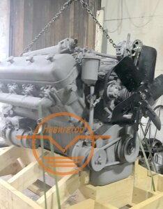 Мотор 238М2-1000187 ЯМЗ проектной сборки без кпп и сцепления на блоке старого образца