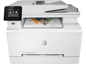 МФУ лазерное цветное HP Color LaserJet Pro MFP M283fdw (A4,600x600 dpi, 21 стр/мин (А4), АПД, RJ-45), USB, Wi-Fi )