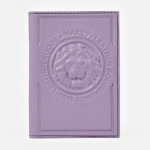 Макей Обложка на паспорт «Royal»Цвет лаванда