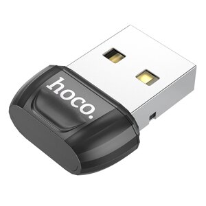 Bluetooth адаптер для пк hoco UA18 USB-bluetooth 5.0 (black) см