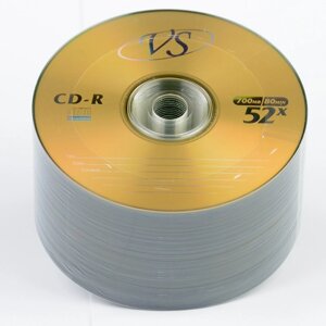 Диск VS CD-R 700mb 52х (уп. 50шт. 600/