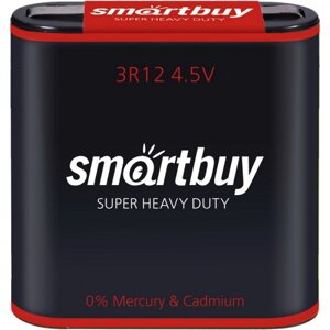Элемент питания Smartbuy 3R12 (уп. 1) /12/144/квадратная (SBBZ-3R12-1S)