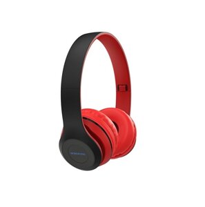 Гарнитура Bluetooth полноразмерная BOROFONE BO4 Charming rhyme 200mah MP3 Red
