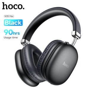 Гарнитура Bluetooth полноразмерная HOCO W35 Max 400 mAh, MP3, съемный кабель Black сп