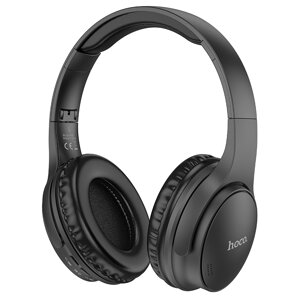 Гарнитура Bluetooth полноразмерная HOCO W40 Mighty Bluetooth 5.3 200mah MP3, складные Black мс