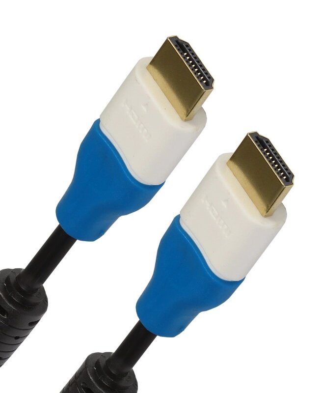 Кабель Smartbuy HDMI to HDMI ver.1.4b A-M/A-M, 2 filters, 1,5 m (gold-plated) (K-316-120)/120/ ##от компании## Медиамир - ##фото## 1