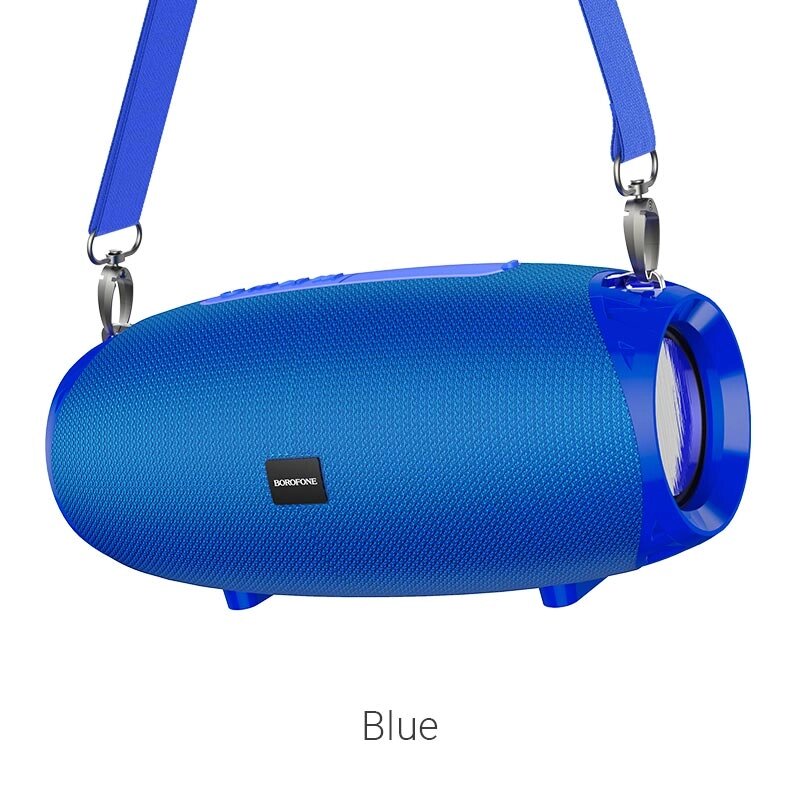 Колонка портативная Borofone BR12 Amplio sports ,2*5Вт, Bluetooth, MP3 Blue сд от компании Медиамир - фото 1