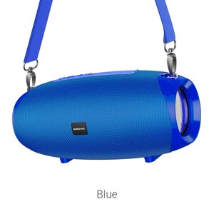 Колонка портативная Borofone BR12 Amplio sports ,2*5Вт, Bluetooth, MP3 Blue
