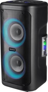 Колонка портативная Defender Supernova 60Вт, BT/Light/MIC/USB/EQ/TWS (65037)