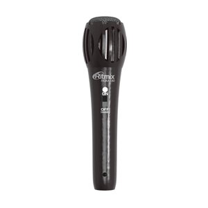 Микрофон RITMIX RDM-130 black, вокальный, суперлёгкий, кабель 3м, коробка от компании Медиамир - фото 1