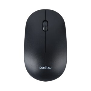Мышь беспроводная Perfeo TREND, 3 кн, DPI 1200, USB, черная (PF_B4905)
