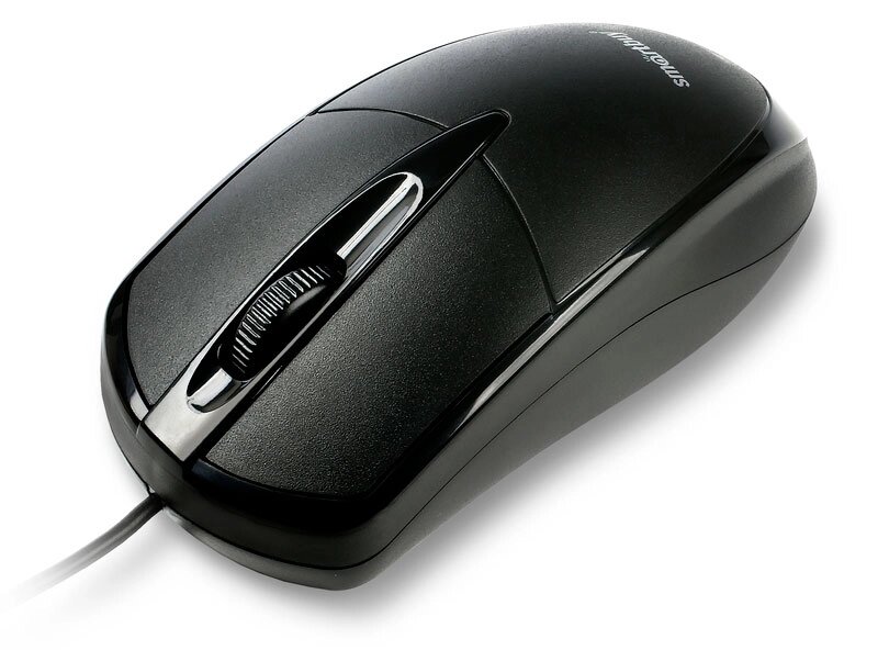 Мышь проводная Smartbuy 215 ONE USB черная (SBM-215-K)/100 от компании Медиамир - фото 1