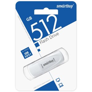 Smart Buy USB 3.0 512GB Scout White