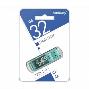 Smart Buy USB 32GB Glossy series Green