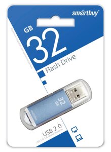 Smart buy USB 32GB V-cut blue