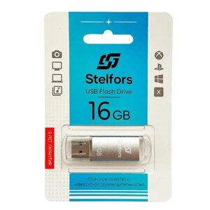 Stelfors USB 16GB Rocket (металл, серебро)