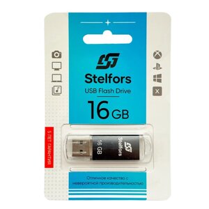 Stelfors USB 16GB Rocket (металл, серый)