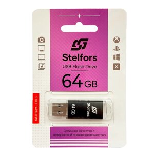 Stelfors USB 64GB Rocket (металл, чёрный)