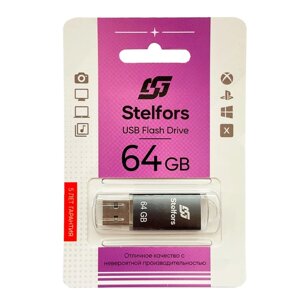 Stelfors USB 64GB Rocket (металл, серый)