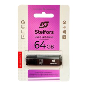 Stelfors USB 64GB Vega (металл серый)