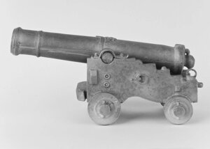 Единорог 1-но пудовый, образца 1830 г., олово