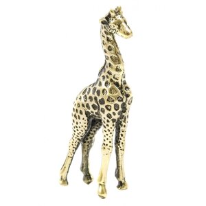 Фигурка литая "Жираф" латунь, в подарочной упаковке
