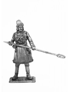 Оловянный солдатик Артиллерист новоприборных полков 1700 г. 2