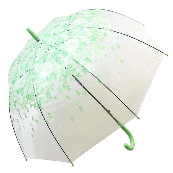 Зонт Цветы малые зеленые Эврика - интернет магазин