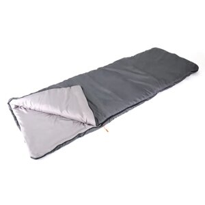 Спальный мешок-одеяло "Следопыт - Camp", 200х75 см., до 0С, 3х слойный, цв. темно-серый PF-SB-36