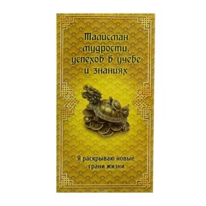 Талисман Фэн-шуй в конверте "Талисман мудрости"