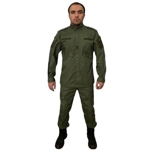 Военный тактический костюм с усилением зоны коленей G3 (Олива) XL