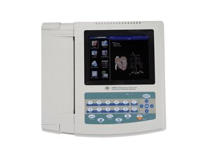 Электрокардиограф ECG1200G - 12-канальный, автоматический и ручной режим, бумага 210 мм, ЖК дисплей 8 дюймов