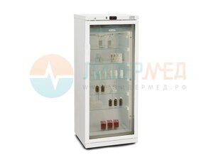 Холодильник фармацевтический Бирюса 250/6 - со стеклянной дверью
