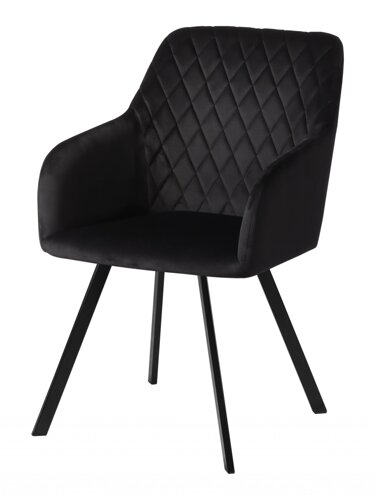 Кресло Барли, черный H75/черный