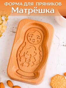 Форма для пряника (пряничная доска) Buken «Матрёшка»