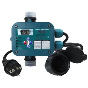 Регулятор давления электронный РС-58, кабель 1,3м+розетка (до 1.1кВт, 10А, старт 0.5-6 бар, max 10бар, 0-80°C, d
