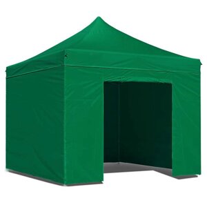 Шатер-гармошка быстросборный, тент палатка Helex 4220 зеленый 4 кв. м